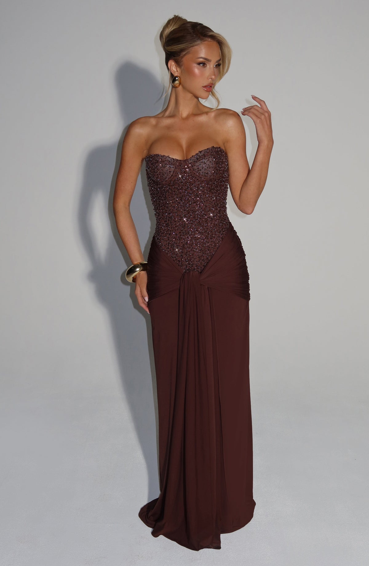 Carina Corset Maxi Dress