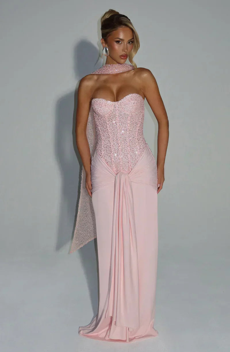 Carina Corset Maxi Dress