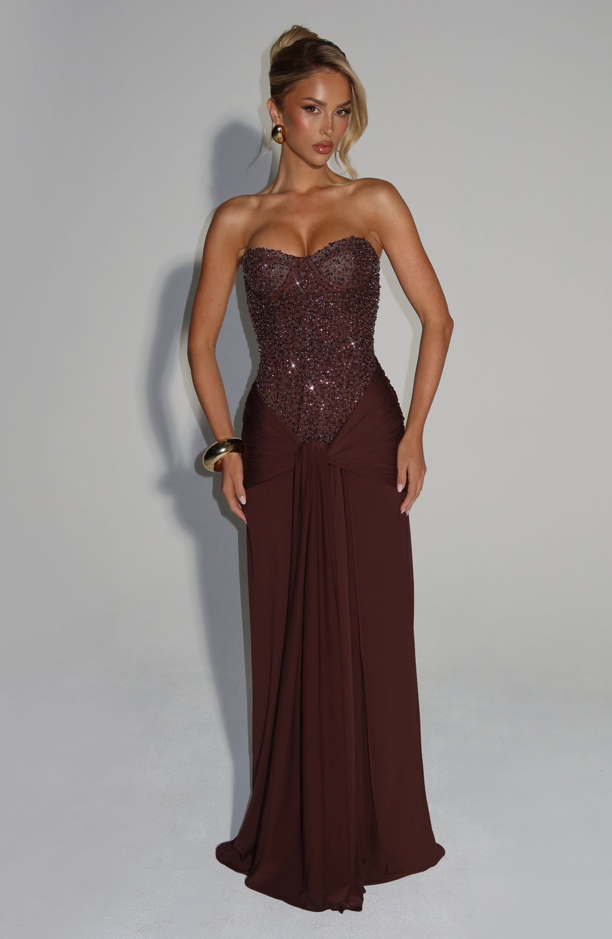 Carina Corset Maxi Dress