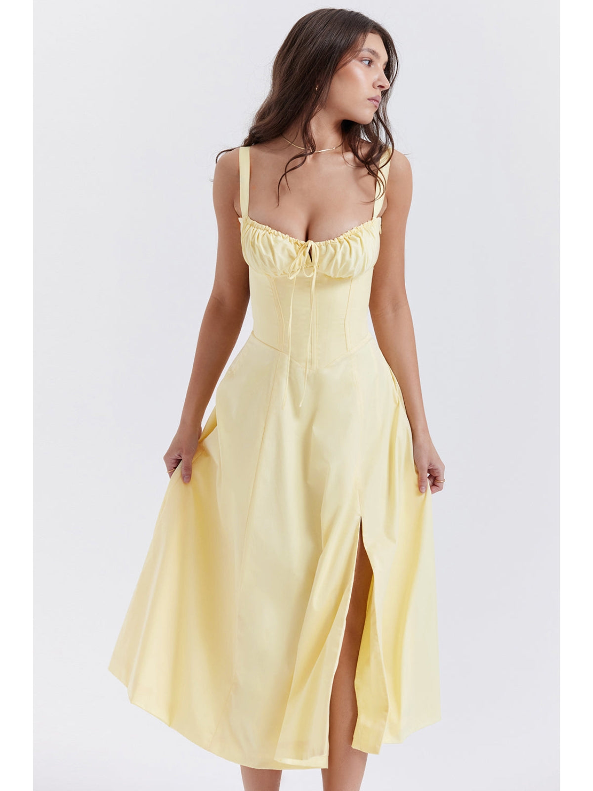 Caroline Corset Maxi Dress