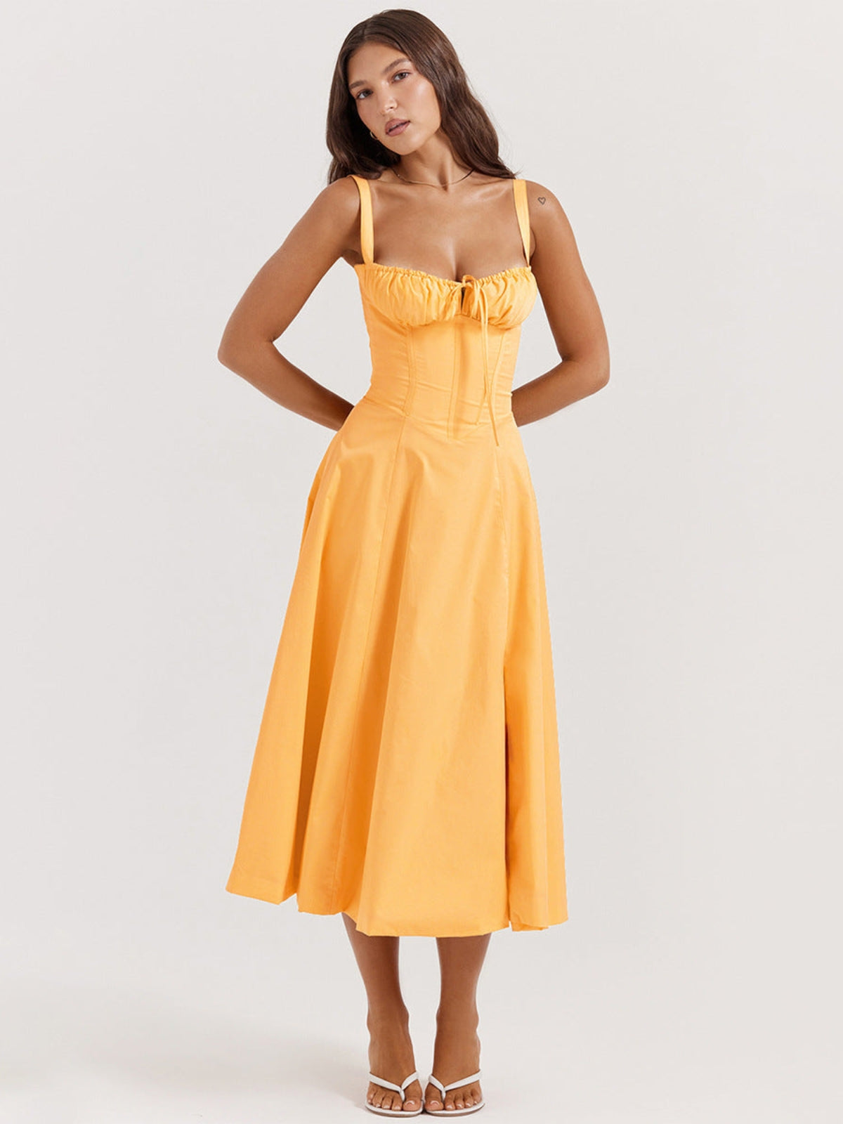 Caroline Corset Maxi Dress