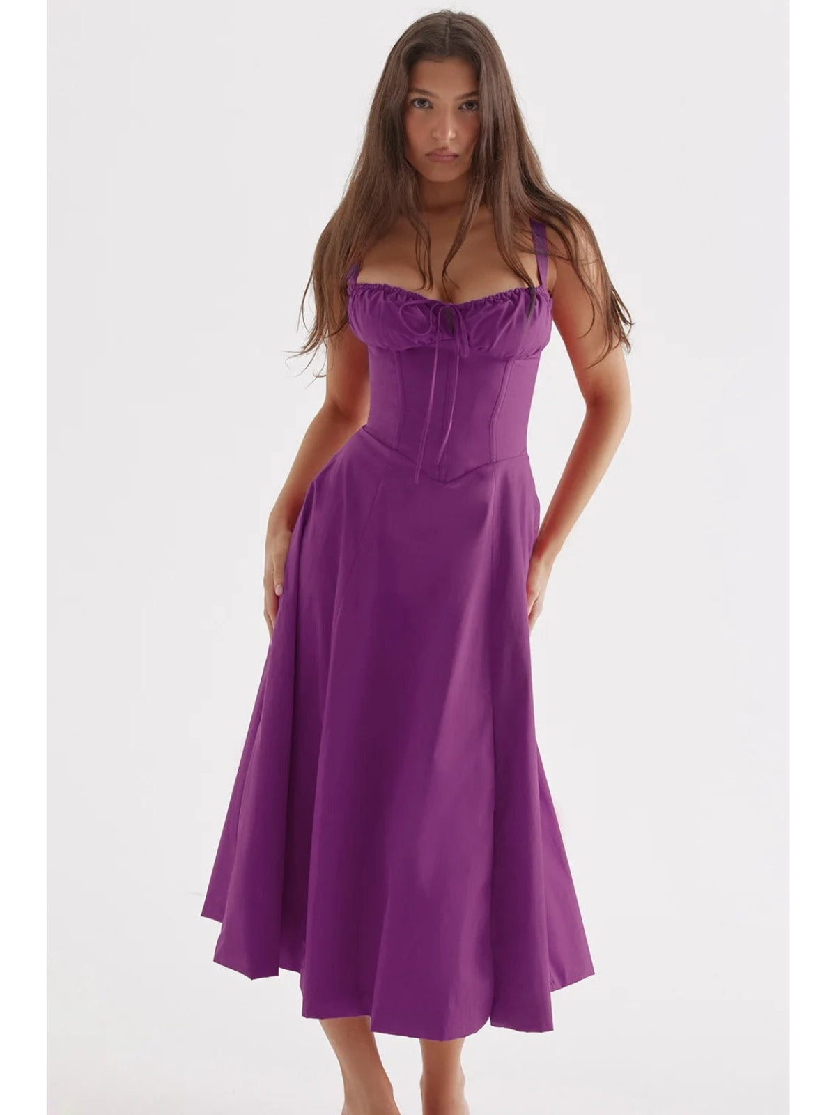Caroline Corset Maxi Dress