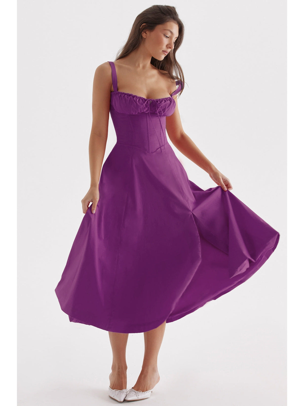 Caroline Corset Maxi Dress