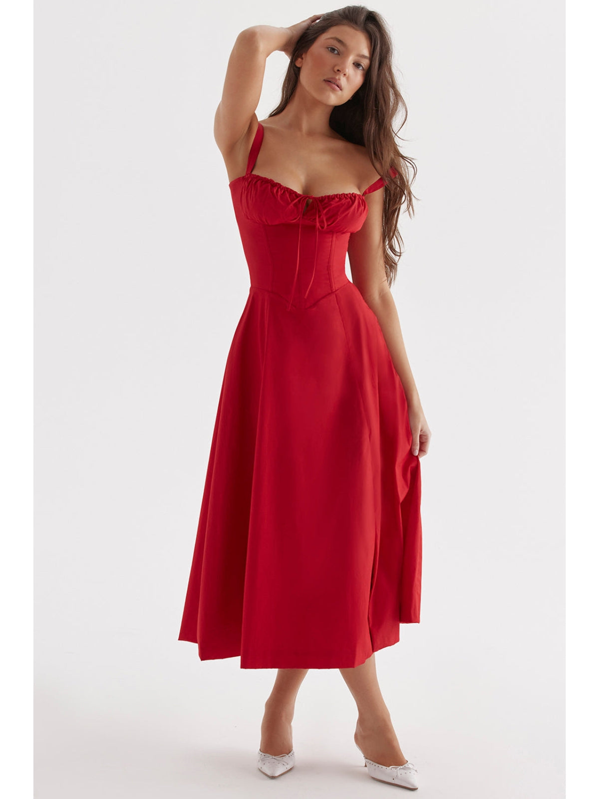 Caroline Corset Maxi Dress