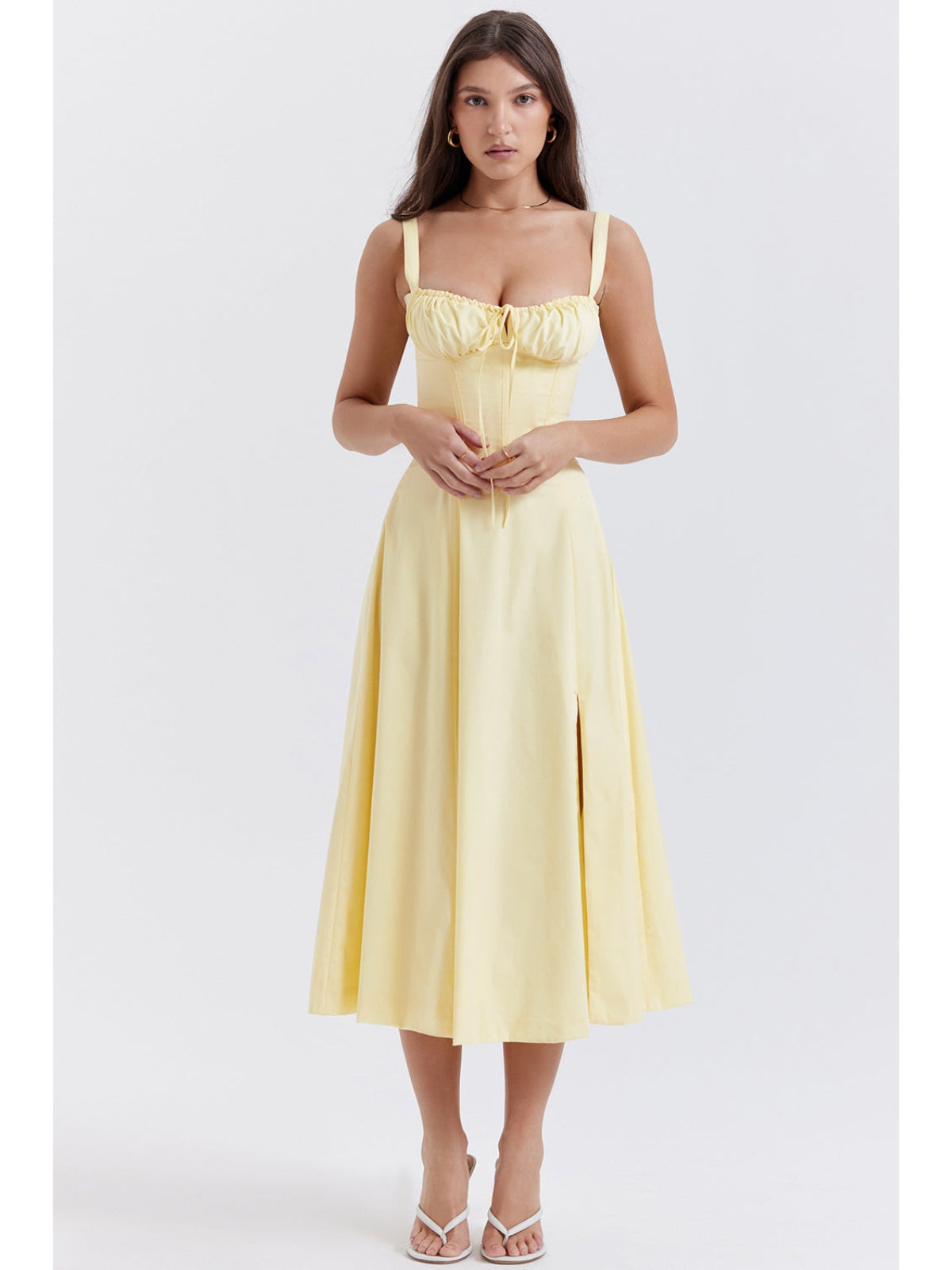 Caroline Corset Maxi Dress