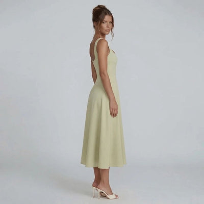 Caroline Corset Midi Dress