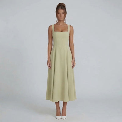 Caroline Corset Midi Dress