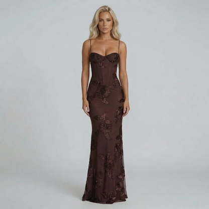 Celestina Embroidered Maxi Dress - product image 3