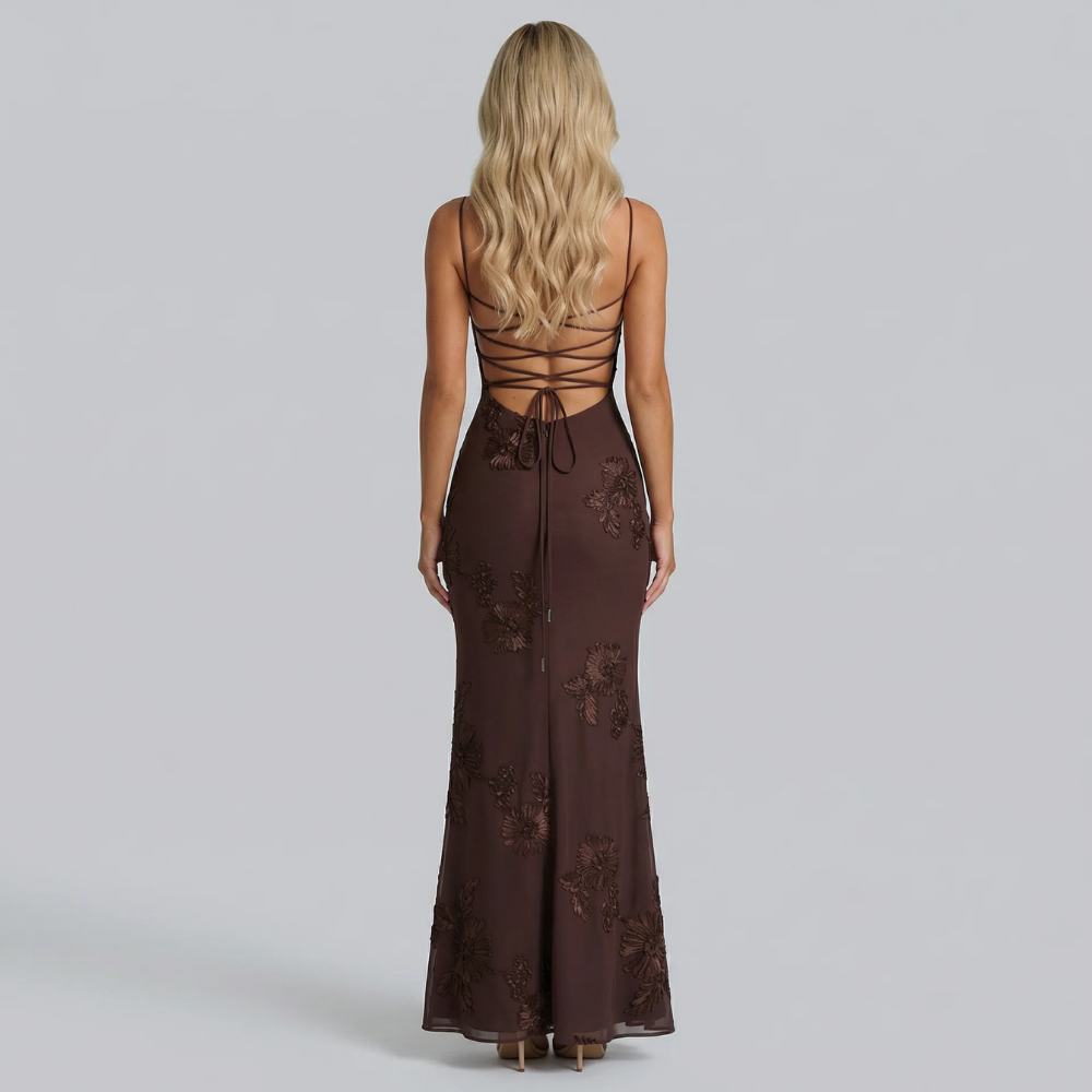 Celestina Embroidered Maxi Dress - product image 4