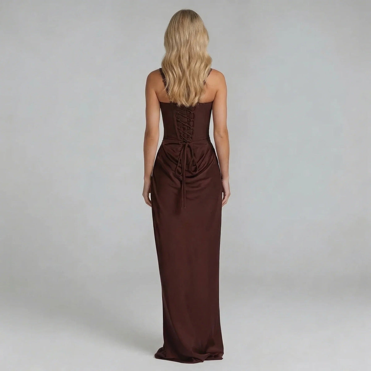 Cerene Corset Maxi Dress