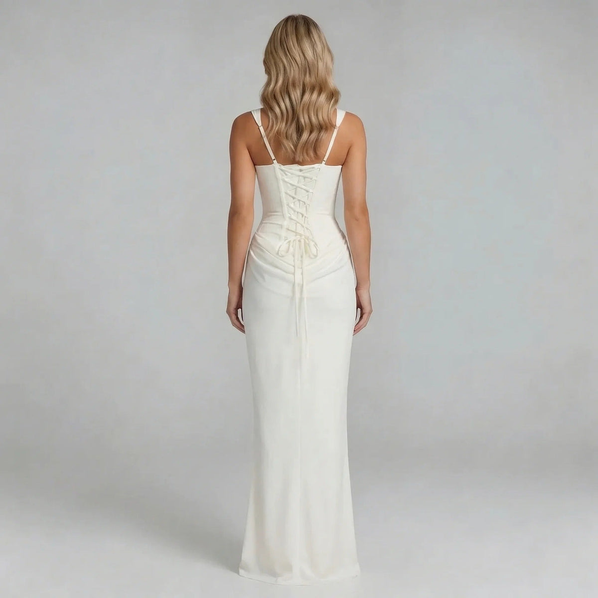 Cerene Corset Maxi Dress