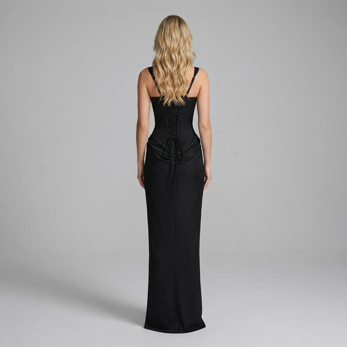 Cerene Corset Maxi Dress