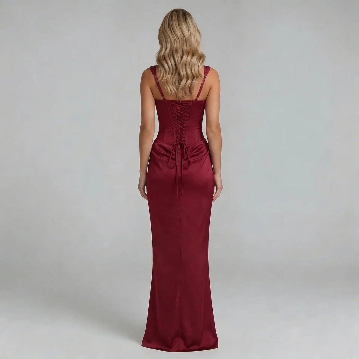 Cerene Corset Maxi Dress