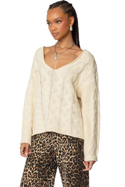 Charlotte Cable Sweater