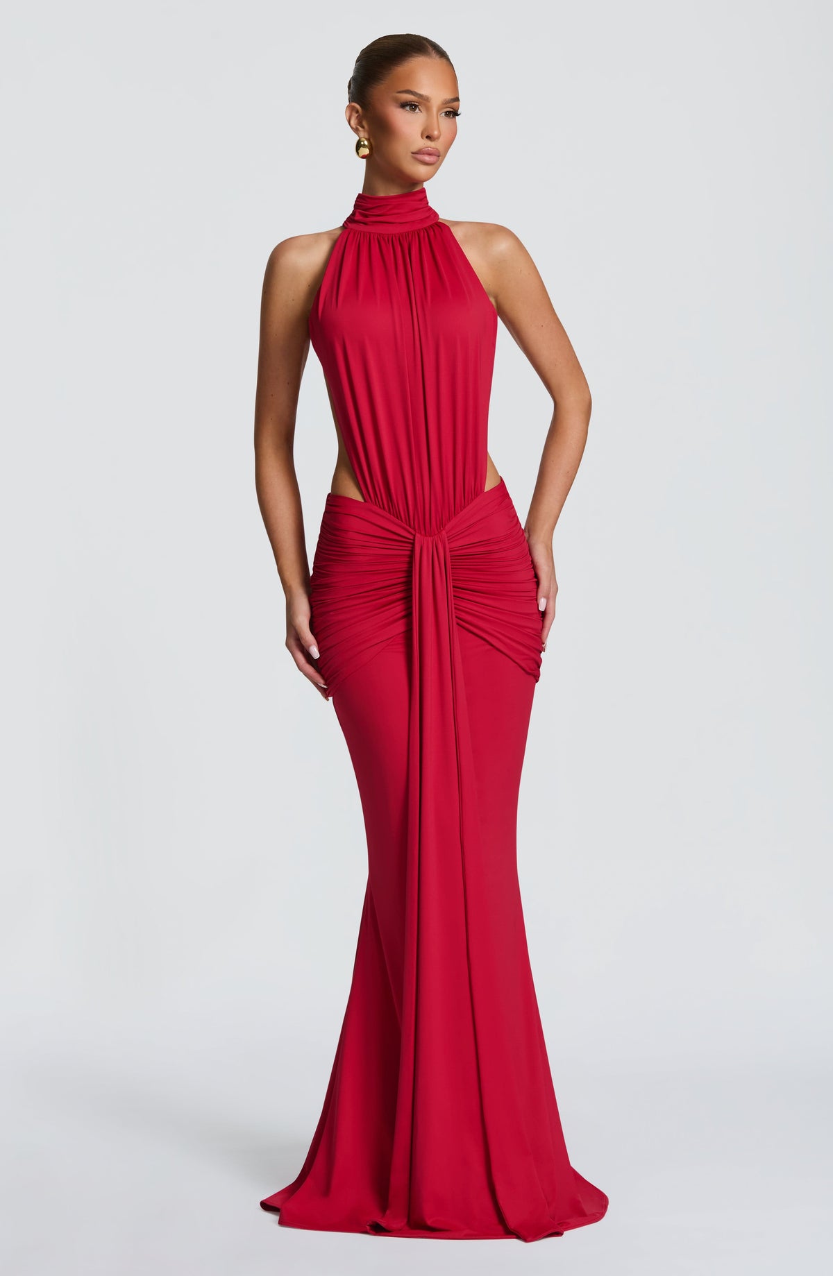 Clara Halter Maxi Dress