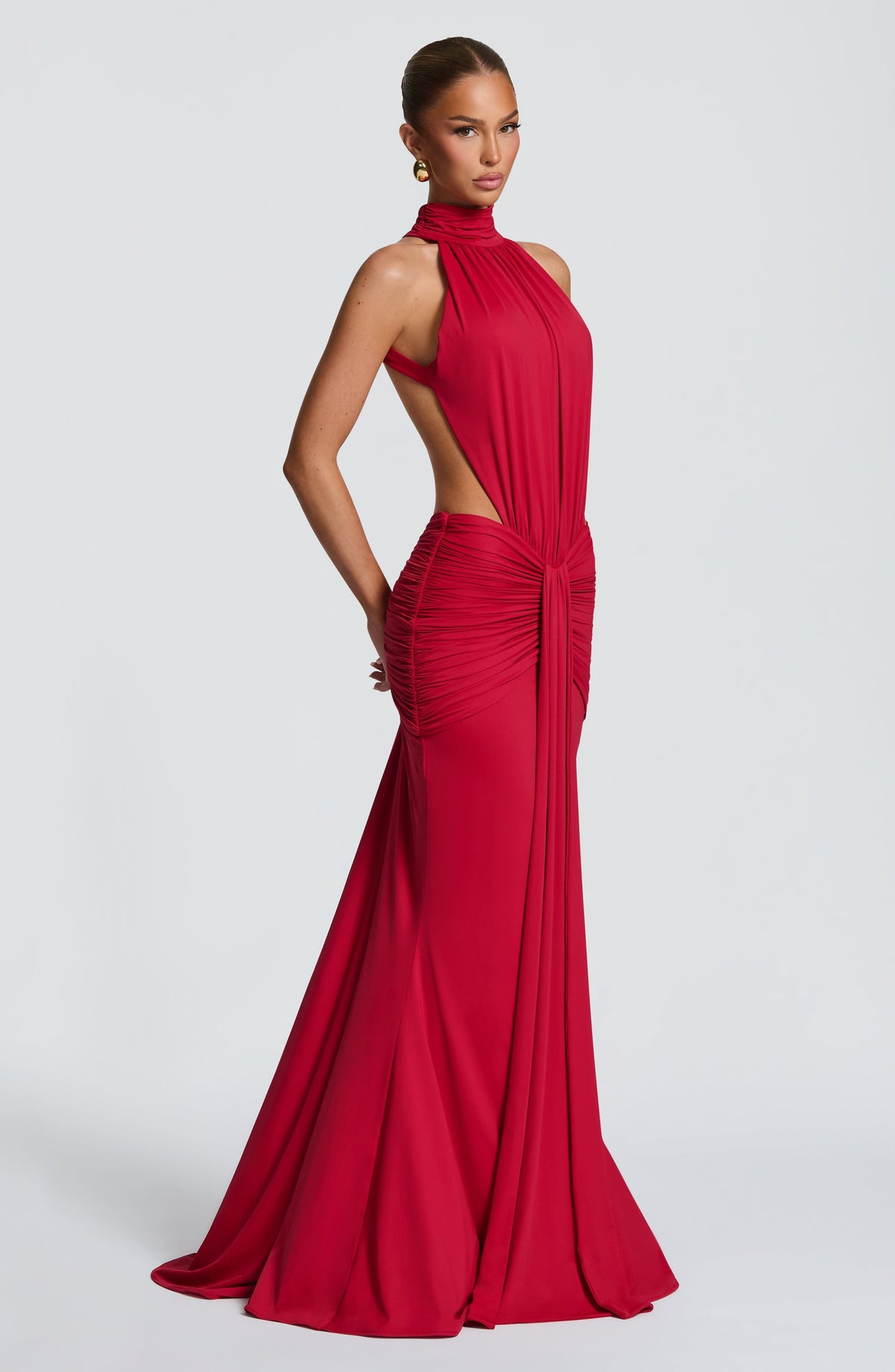 Clara Halter Maxi Dress