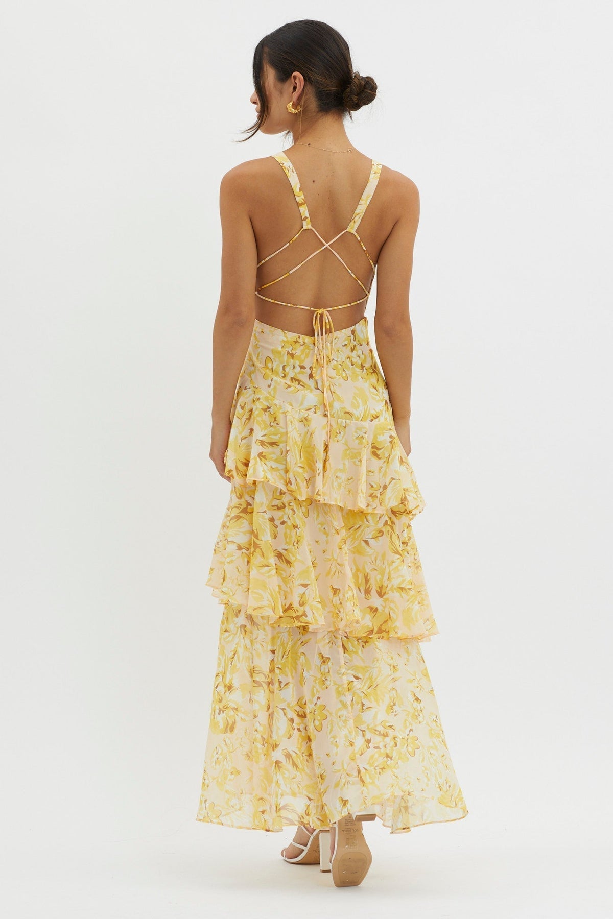 Clara V Neck Maxi Dress