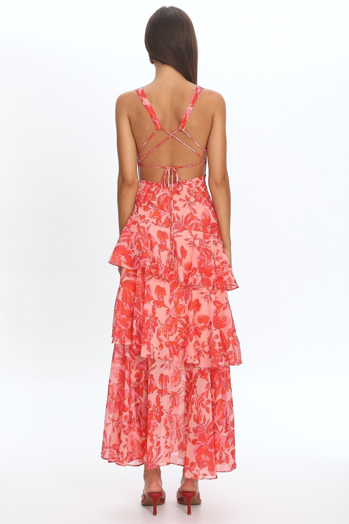 Clara V Neck Maxi Dress