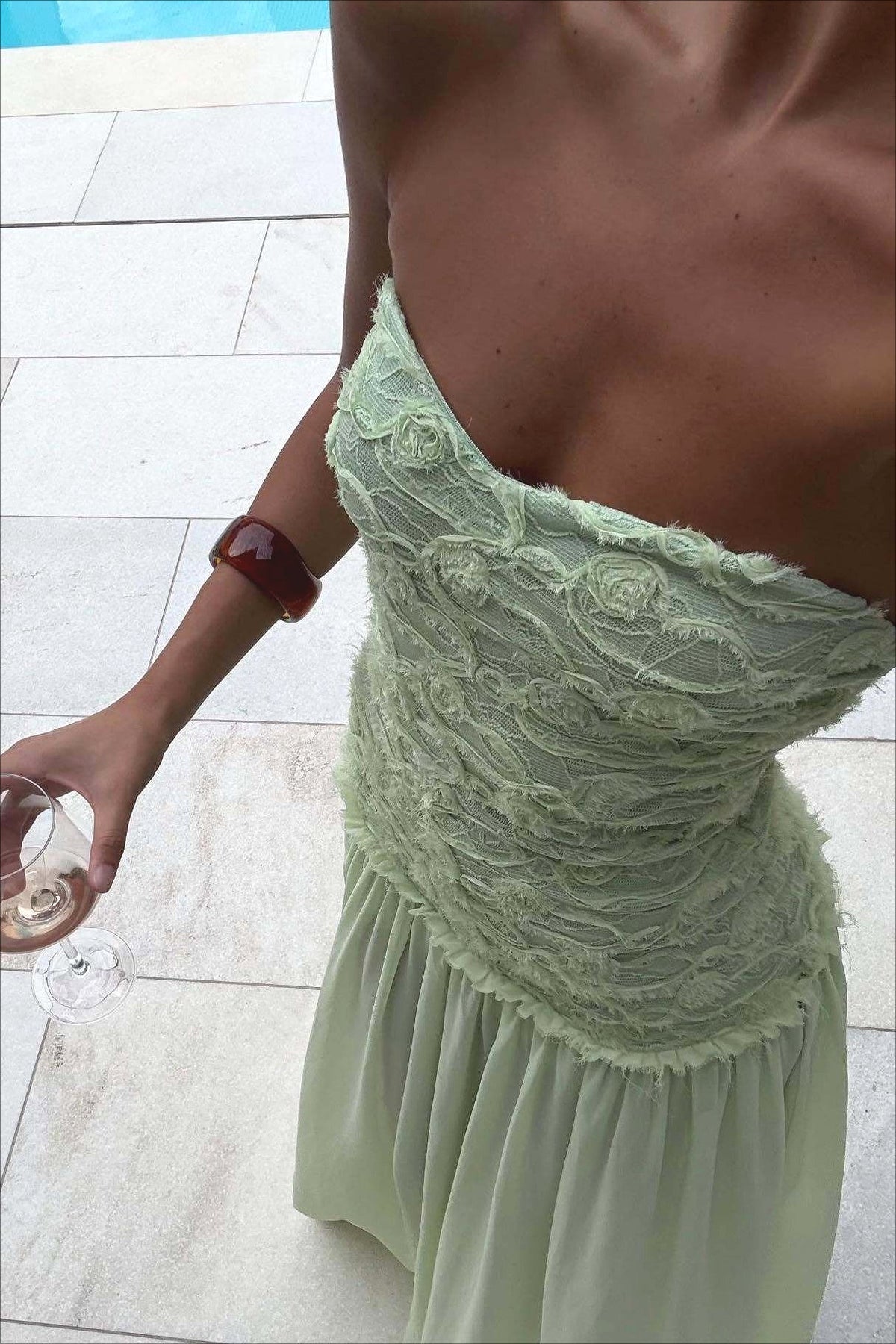 Cleo Strapless Maxi Dress