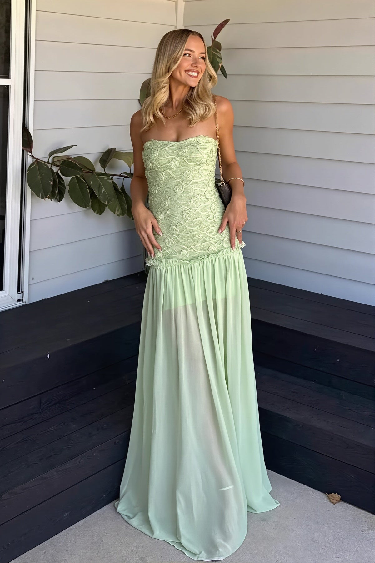 Cleo Strapless Maxi Dress