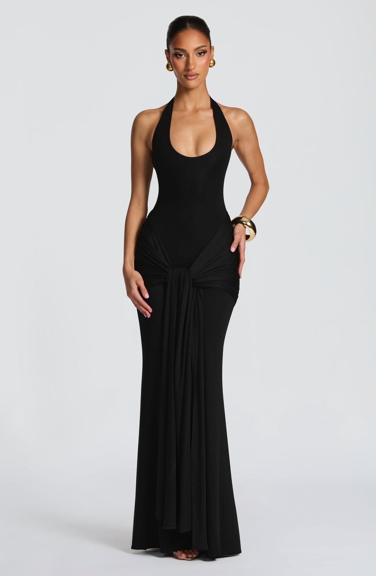 Cosette Halter Maxi Dress