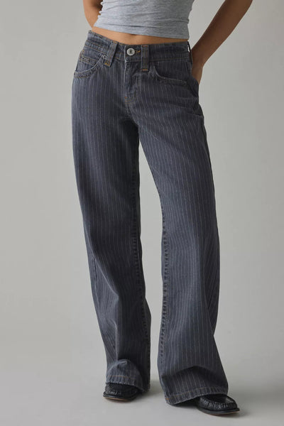 Daniella Pinstripe Jeans