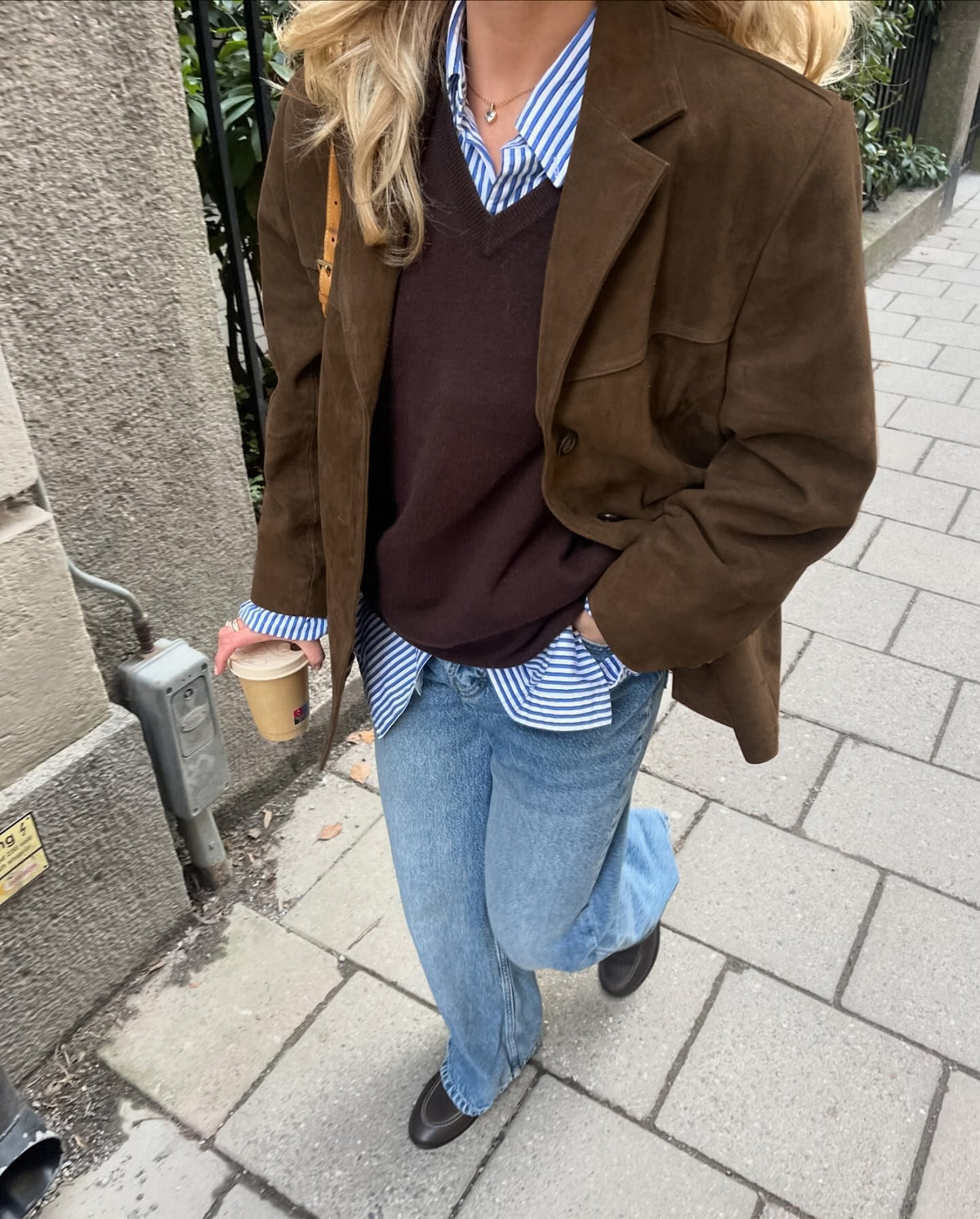 Delaney Button Blazer