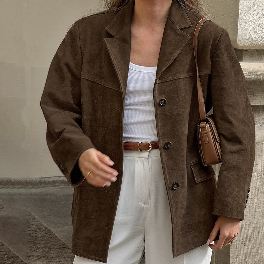 Delaney Button Blazer