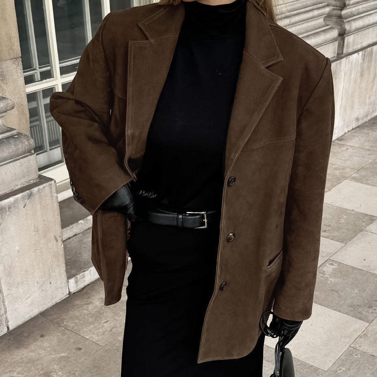 Delaney Button Blazer
