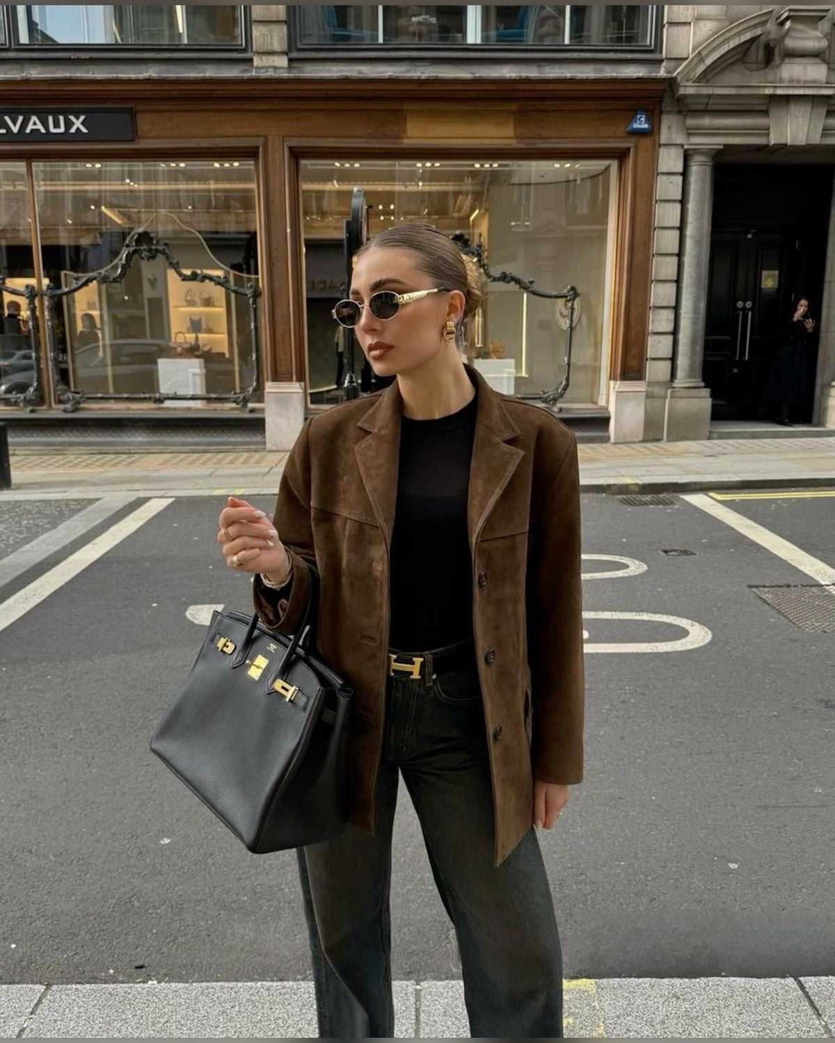 Delaney Button Blazer