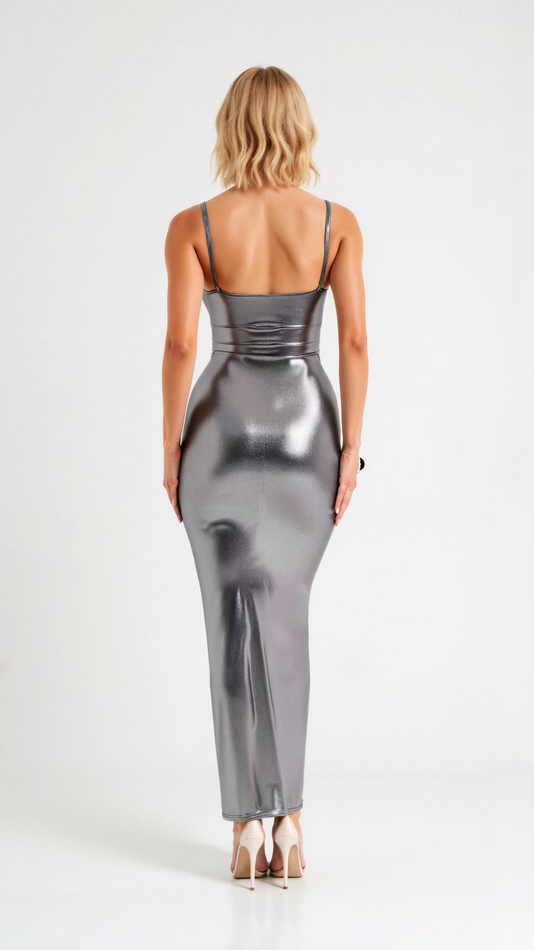 Delia Square Neck Maxi Dress