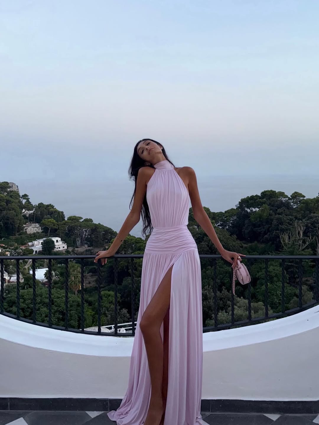Dorien Pleated Maxi Dress