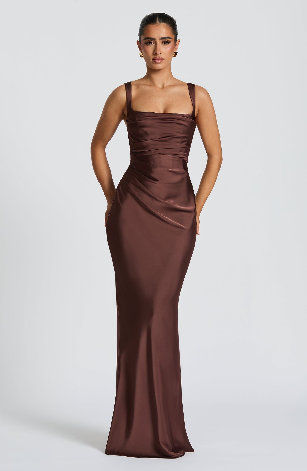 Elara Bow Maxi Dress