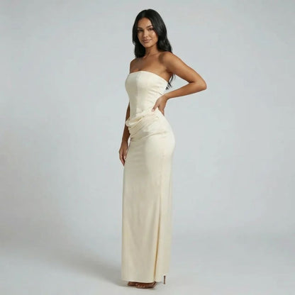 Elara Lace-Up Maxi Dress - product image 7