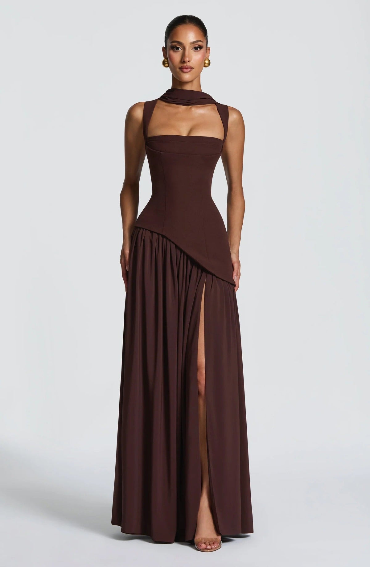 Eleanor Square Neck Maxi Dress