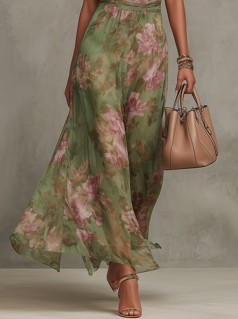 Elegance Halter Maxi Dress