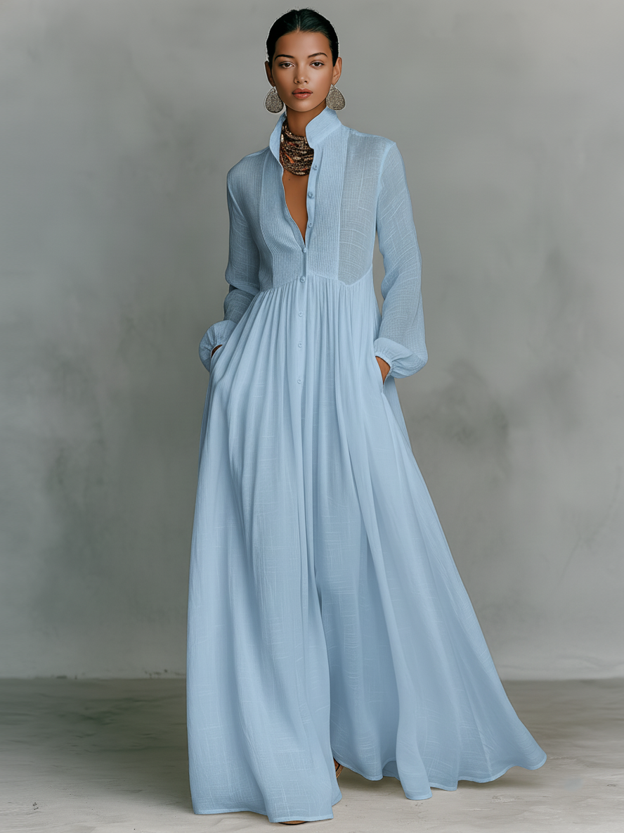 Elegance Sleeve Maxi Dress