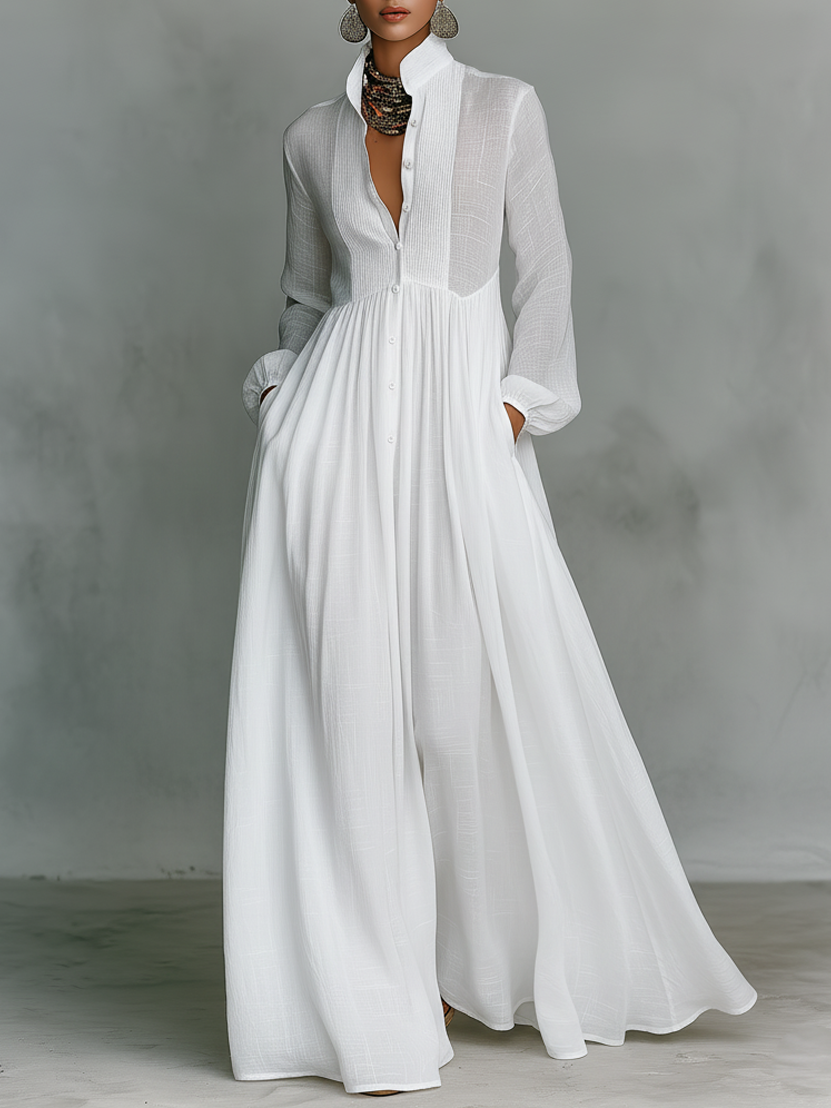 Elegance Sleeve Maxi Dress