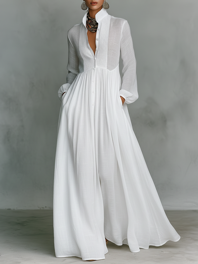 Elegance Sleeve Maxi Dress
