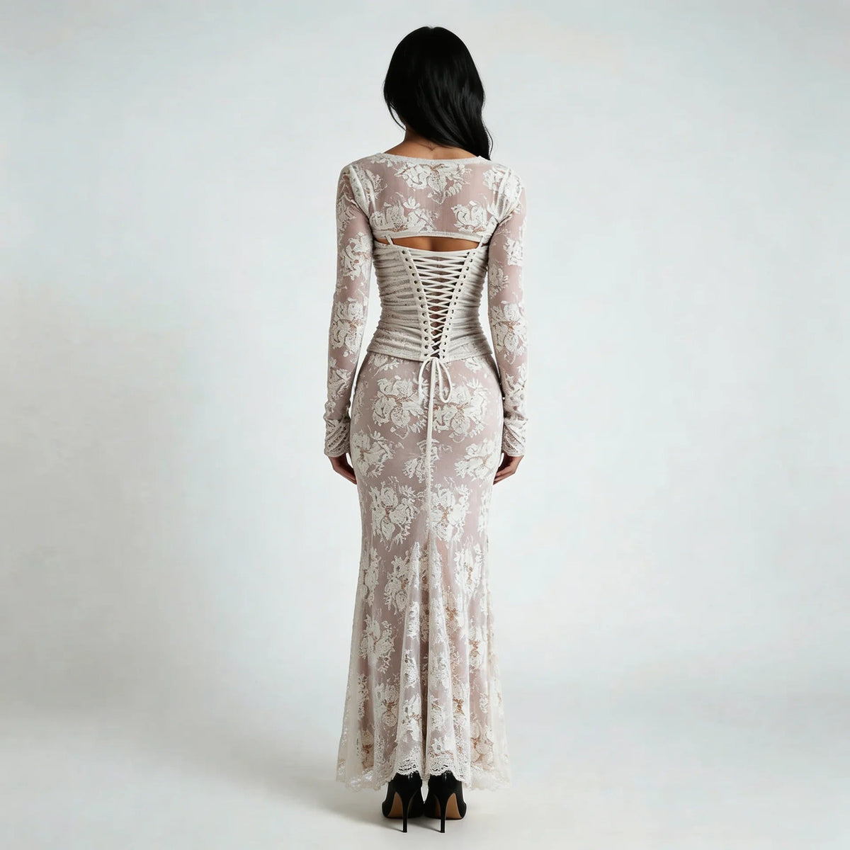 Eloise Lace Maxi Dress
