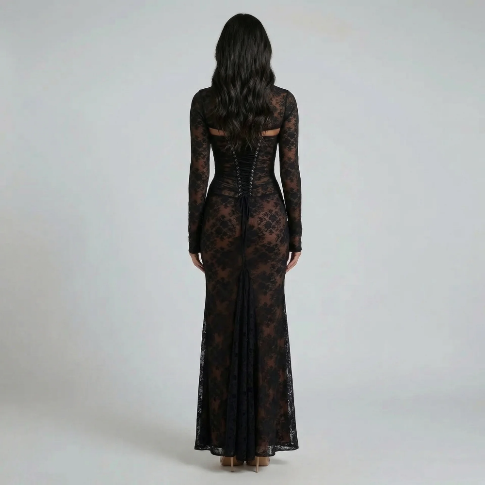 Eloise Lace Maxi Dress