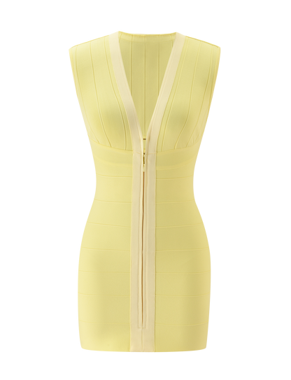 Ember Bandage Mini Dress in Multicolor