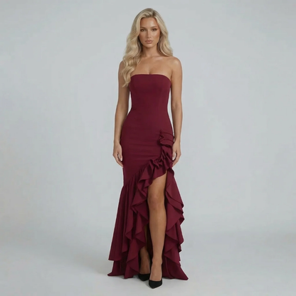 Catalina Ruffle Maxi Dress - product image 6