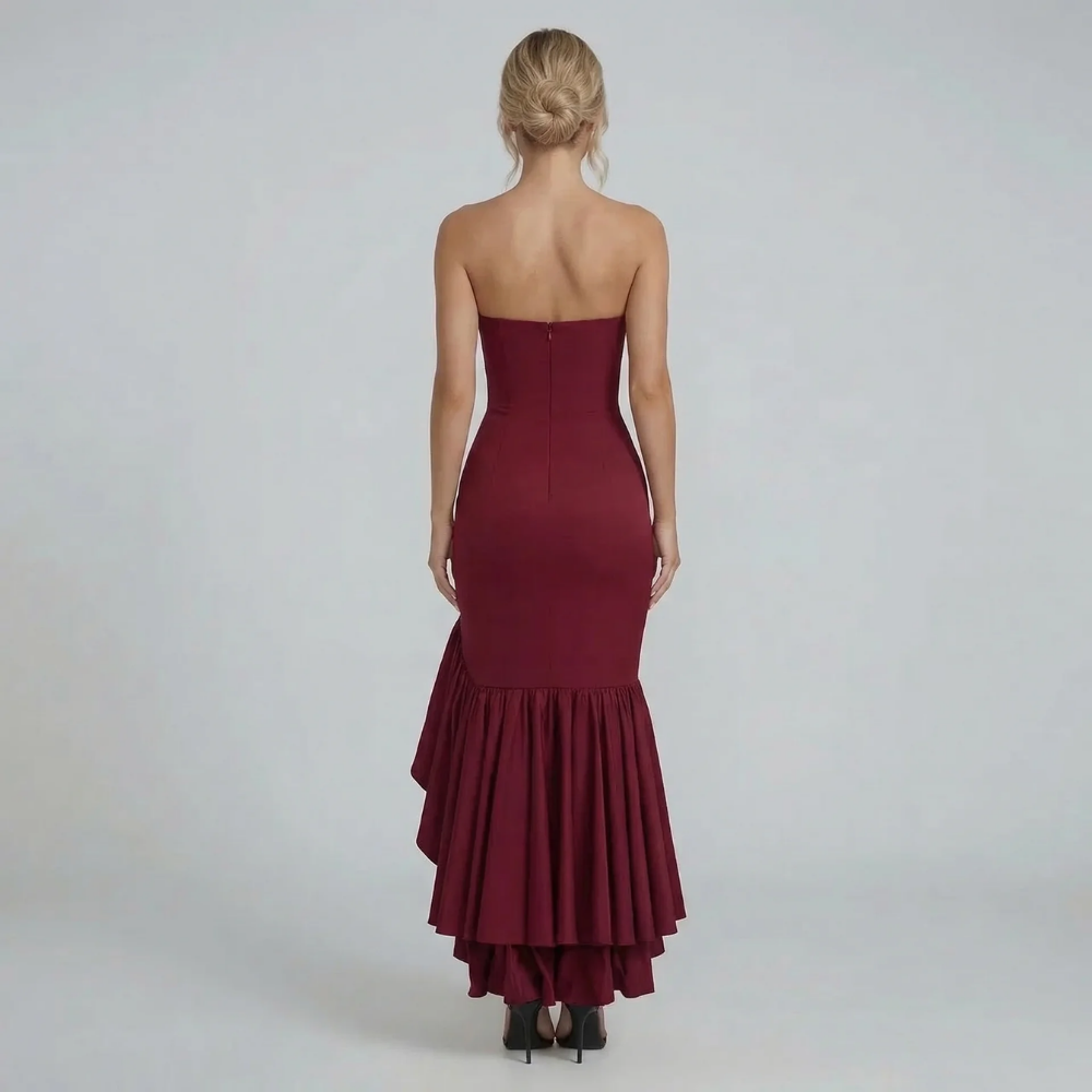 Catalina Ruffle Maxi Dress - product image 7