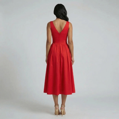 Cassandra Tie Midi Dress - product image 11