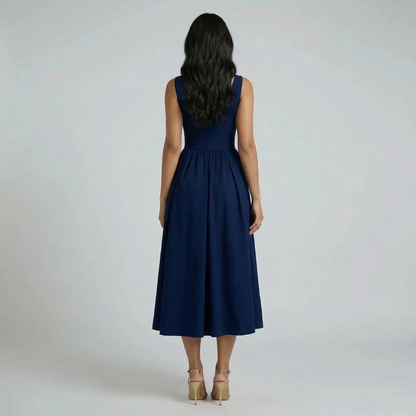 Cassandra Tie Midi Dress - product image 6