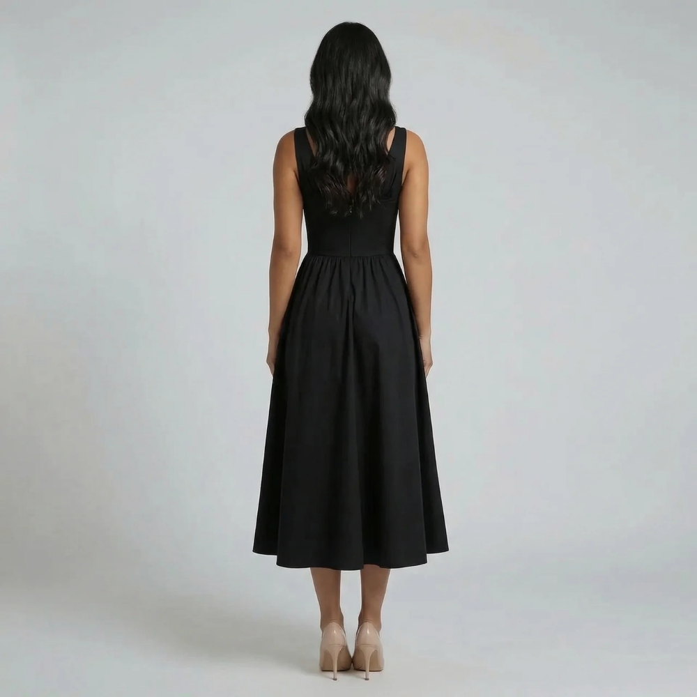 Cassandra Tie Midi Dress - product image 9