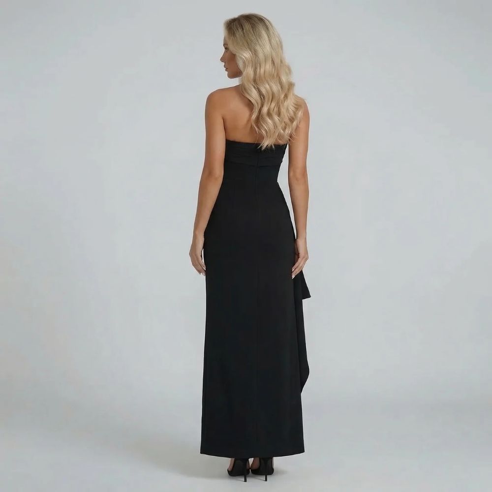 Eve Ruched Maxi Dress