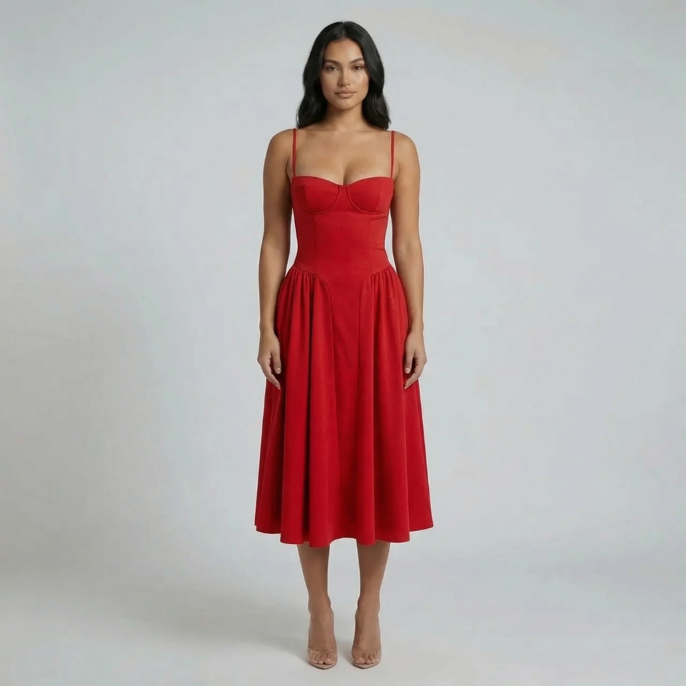 Fiona Corset Midi Dress - product image 5
