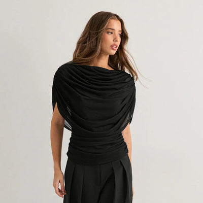 Gemma Draped Cowl Top
